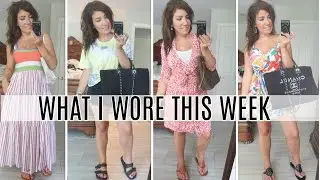 WHAT I WORE THIS WEEK #5 AUGUST 2020 | SUMMER OUTFIT IDEAS  |  Fashion over 30
