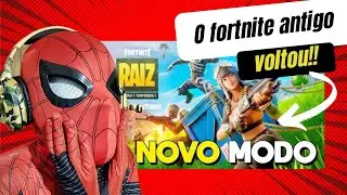 MAPA ANTIGO DO FORTNITE VOLTOU!!! / Gameplay sendo humilhado...