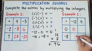 Multiplication Squares | Grade 8 Math | Quarter 1 | Revised K-12 |