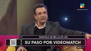 🌟 Marcelo de Bellis habl&oacute; sobre sus comienzos en Videomatch: 