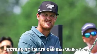 Звезда гольфа из LIV Golf в 30 лет оставил профессиональную карьеру, чтобы вернуться домой и соср...