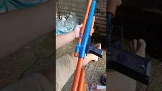 My new design bolt action pvc toygun