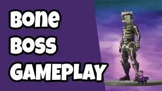 Bone Boss Skin Fortnite [ GAMEPLAY ] Try before you buy.