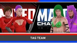 jay & Sasha vs Molly & jesse trap WWE2K20 [Apart of JNetwork collab]