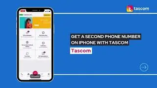 Get a Virtual Phone Number for iPhone: Tascom