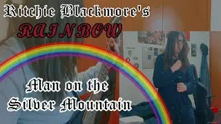 Ritchie Blackmore's RAINBOW - Man on the Silver Mountain (Guitar and Vocals COVER) 1975 Heavy Metal