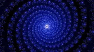 Hypnotic Spiral Journey: Relaxing Abstract Animation in 4K  (No Sound)