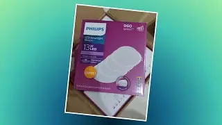Unboxing Lampu PHILIPS Led Downlight Meson 13 Watt Putih - bagus kualitasnya
