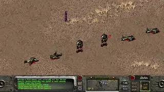 Fallout 2 Gauss Pistol does -5 during first turn (vs Enclave patrol of 7)