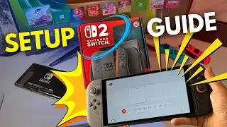 Nintendo Switch 2 Complete Setup and Unboxing