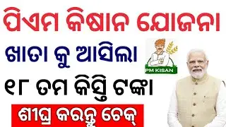 pm kisan yojana 18th installment money status check | kisan yojana 18th tama kisti payment check