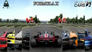 Formula X Destroying Fastest Super Cars BUT With One Exception || Formula X VS Top 10 Super Cars ||