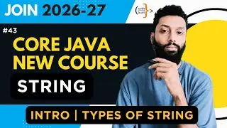 String in Java | String Constant Pool | == vs equals() | Types of String | Core Java | Hindi
