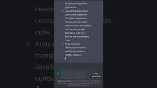 ChatGPT - Concepts that JavaScript Developers should know