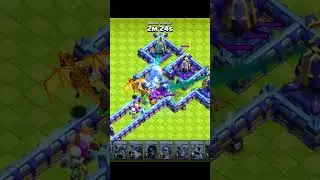 All super troops vs monolith formation 🥵👹/clash of clans #shorts #coc #th15