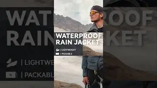 An essential waterproof jacket to keep you biking through rain and wind