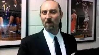 Ring Announcer, David Diamante Catches Up with Brooklynfights at Barclay's Center