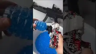 Nerf Pro Gelfire X MrBeast Full Auto Blaster & 20,000 Gelfire Rounds, 300 Round Hopper