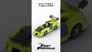 Mitsubishi Eclipse 1995 Fast and Furious 1 Lego MOC