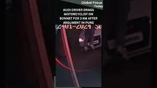 Shocking Road Rage in Pune: Audi Driver Drags Motorcyclist for 3 Km