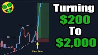How To Grow $200 to $2,000 In 3 Days Trading Forex In 2023!