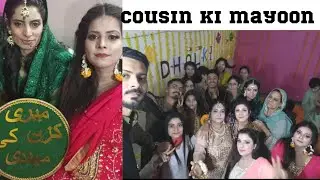 meri cousin ki mayoon mahndi