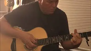 Silent Night  guitar solo Nashville Tuning & Drop D, Boss RV-6