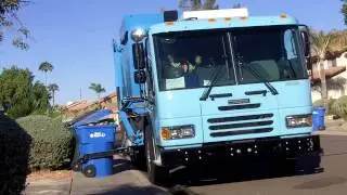 City of Phoenix ⇨ Blue Scorpion ASL Recycling Truck