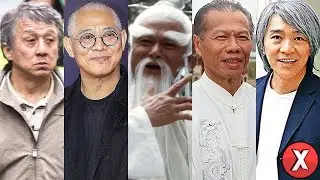 Atores Mestres Kung Fu Antes e Depois(Jackie Chan,Jet Li,Bolo Yeung,Gordon Liu,Stephen Chow...)