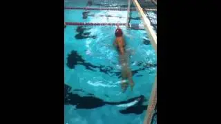 Left: Water polo goalie