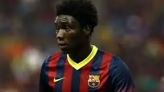 &Uacute;NICO GOL DE JEAN MARIE DONGOU PELO BARCELONA