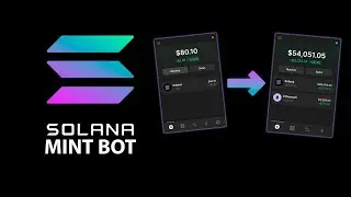 SOLANA NFT MINTER BOT - TUTORIAL _ FREE SOLANA BOT _ AUTOFARM SOLANA BOT  11.07.2023