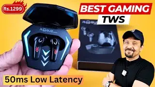 Best Budget Gaming TWS | Under Rs 1500 | TAGG Rogue 100GT Wireless Gaming Earbuds | Unboxing  Review