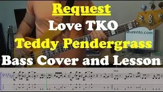 Love TKO   Bass Cover and Lesson   Request
