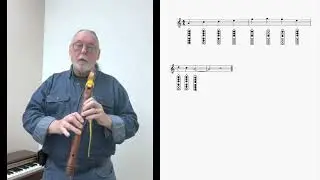 Lesson 1 - Pentatonic Scale (on a 6-hole flute in A)