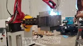 transformer tank robot welding machine