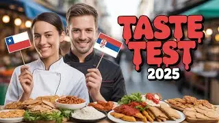 Уличная еда: челлендж Чили против Сербии 2025 | Грандиозный тест вкусов и столкновение культур