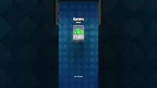FREE GEMS in Clash Royale | Daily Gem Dash! 500 gems #clashroyale