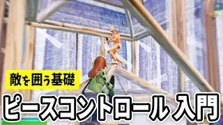 【初心者OK】1日10分で変わる！ピースコントロール入門【フォートナイト】