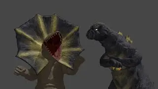 Telesdon and Jirass - A Ultraman Fan Animation