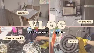 Daily Vlog: Faxina pesada na cozinha  Dois dias de  muita limpeza