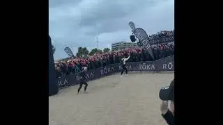 Ironman Calella 2025 - First in the water! Short clip