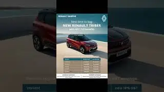 new Renault triber GST 2.0