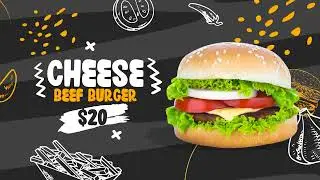 VIDEO IKLAN FASTFOOD, DELICIOUS FOOD, CHEESE BEEP BURGER, HAMBURGER, BURGERKING, SPECIAL PROMOTION