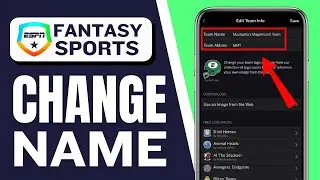 How to Change Your Name on ESPN fantasy | Quick and Easy!