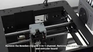 Flashforge Adventurer 5X Replace the extruder cooling fan+turbo fan