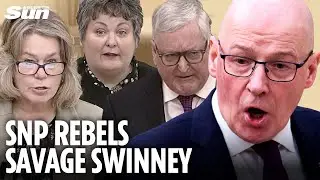 SNP REBELS: John Swinney savaged by own backbenchers for not telling the truth THREE weeks in a row