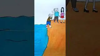 A friend in need is a friend indeed😭😭#shortsfeed #youtubeshorts #skibiditoilet #drawing