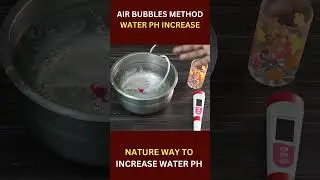 How to increase Water PH - Air bubbles method #ytshorts #youtubeshorts #viralshort #tredingshorts