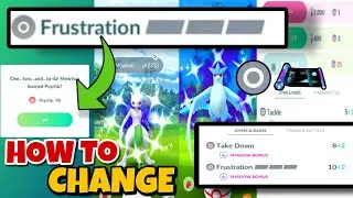 How To Change Frustration Move In Pokemon Go With Proof 2023 Must Watch 🔥 #viral #trending